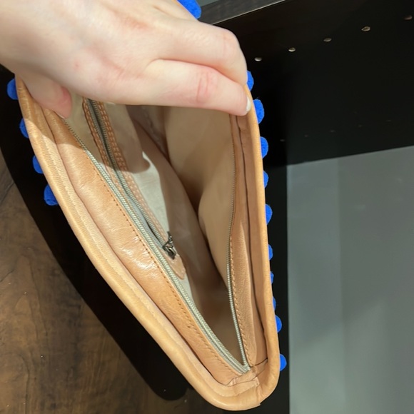 Woven clutch with sequin evil eye by Bits and Pieces To Go - Picture 3 of 6